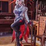 Byoru《Arlecchino Dress 原神 阿蕾奇诺》写真图集 94P+22V｜在线预览与图包下载