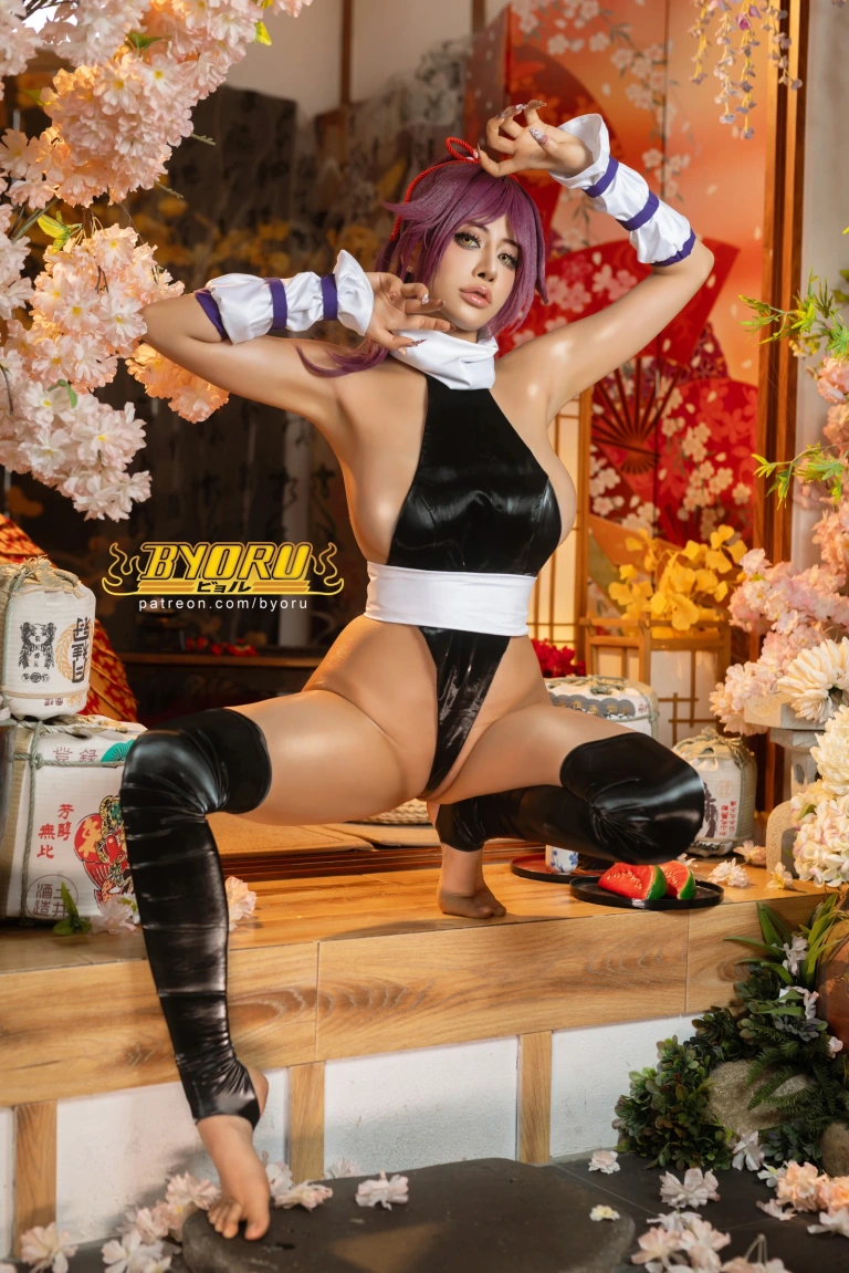 Byoru《Yoruichi – Bleach》写真图集 73P+18V｜在线预览与图包下载