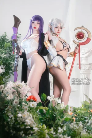 Byoru《Fern and Frieren Sousou no Frieren（& Hana Bunny）》写真图集 24P｜在线预览与图包下载