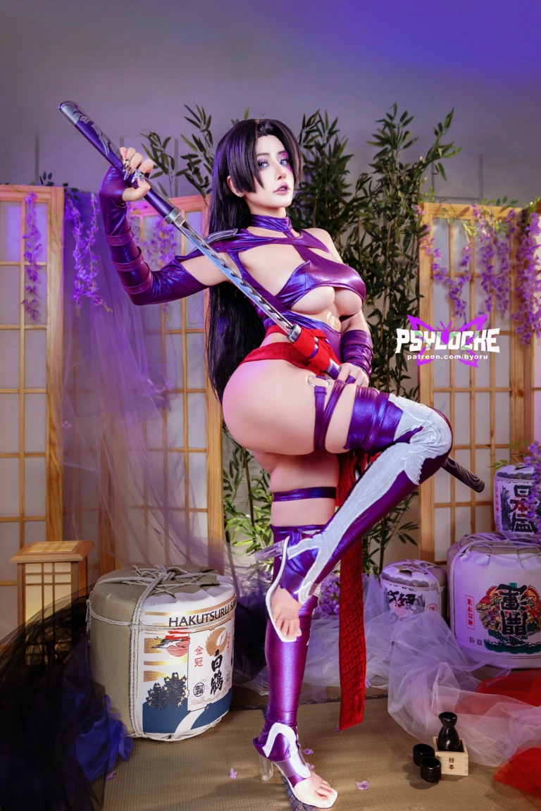 Byoru《Psylocke – Marvel Rivals》写真图集 67P+28V｜在线预览与图包下载