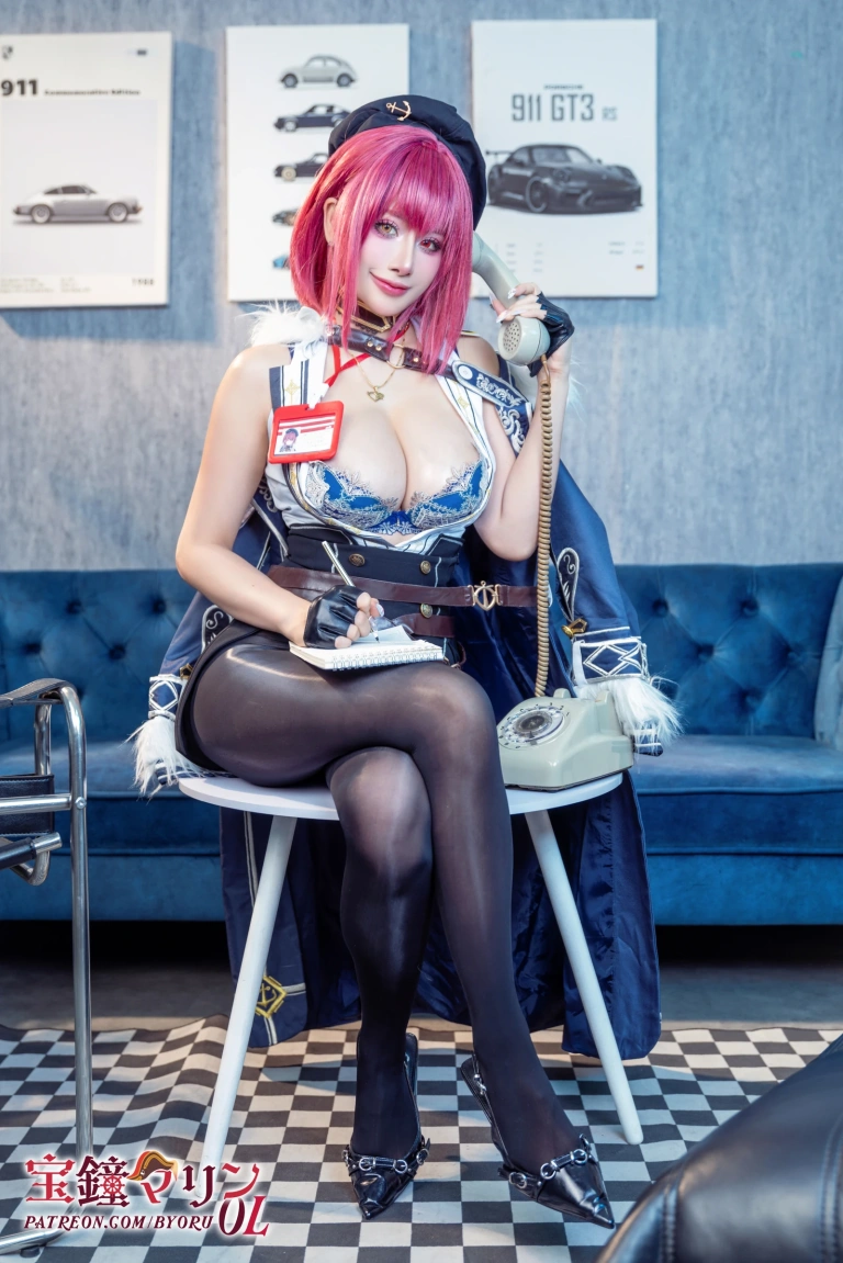 Byoru《Houshou Marine OL》写真图集 75P+28V｜在线预览与图包下载