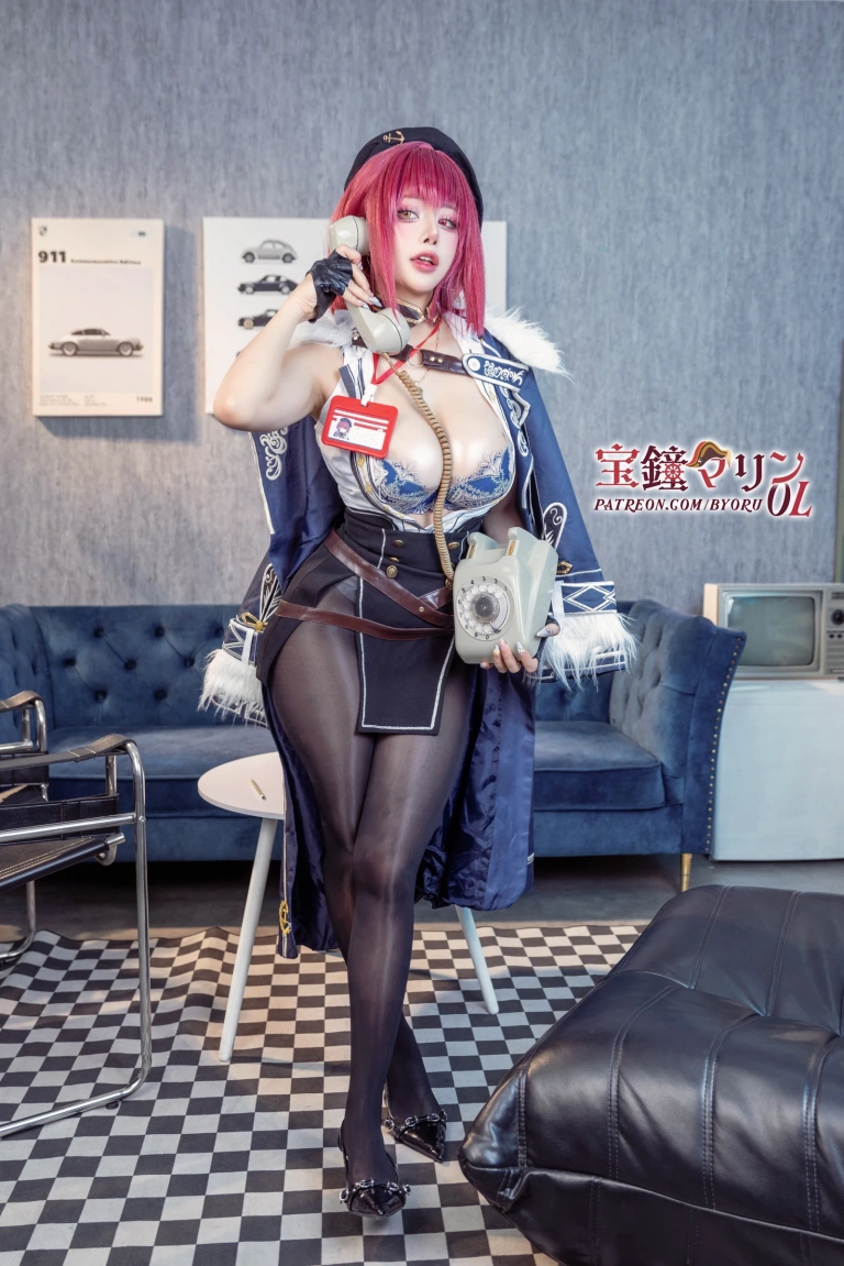 Byoru《Houshou Marine OL》写真图集 75P+28V｜在线预览与图包下载