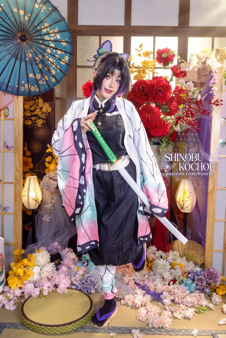 Byoru《Shinobu Demon Slayer》写真图集 75P+27V｜在线预览与图包下载