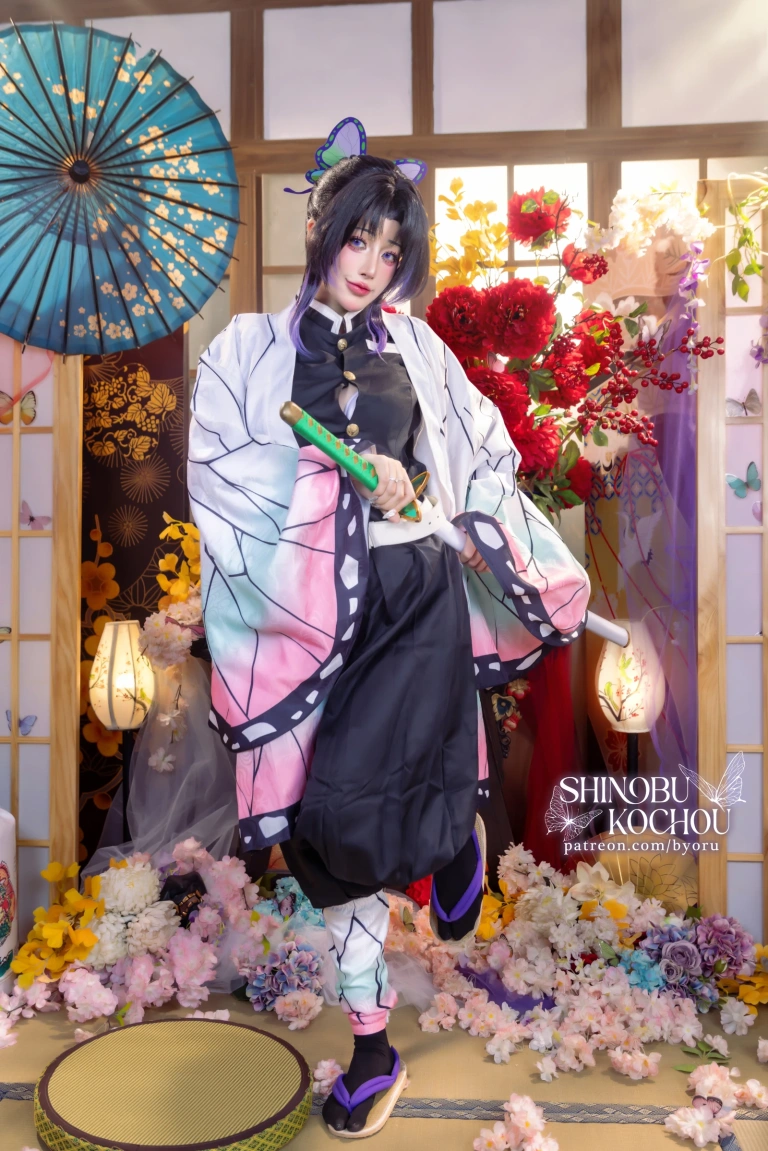 Byoru《Shinobu Demon Slayer》写真图集 75P+27V｜在线预览与图包下载