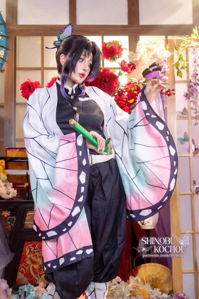 Byoru《Shinobu Demon Slayer》写真图集 75P+27V｜在线预览与图包下载