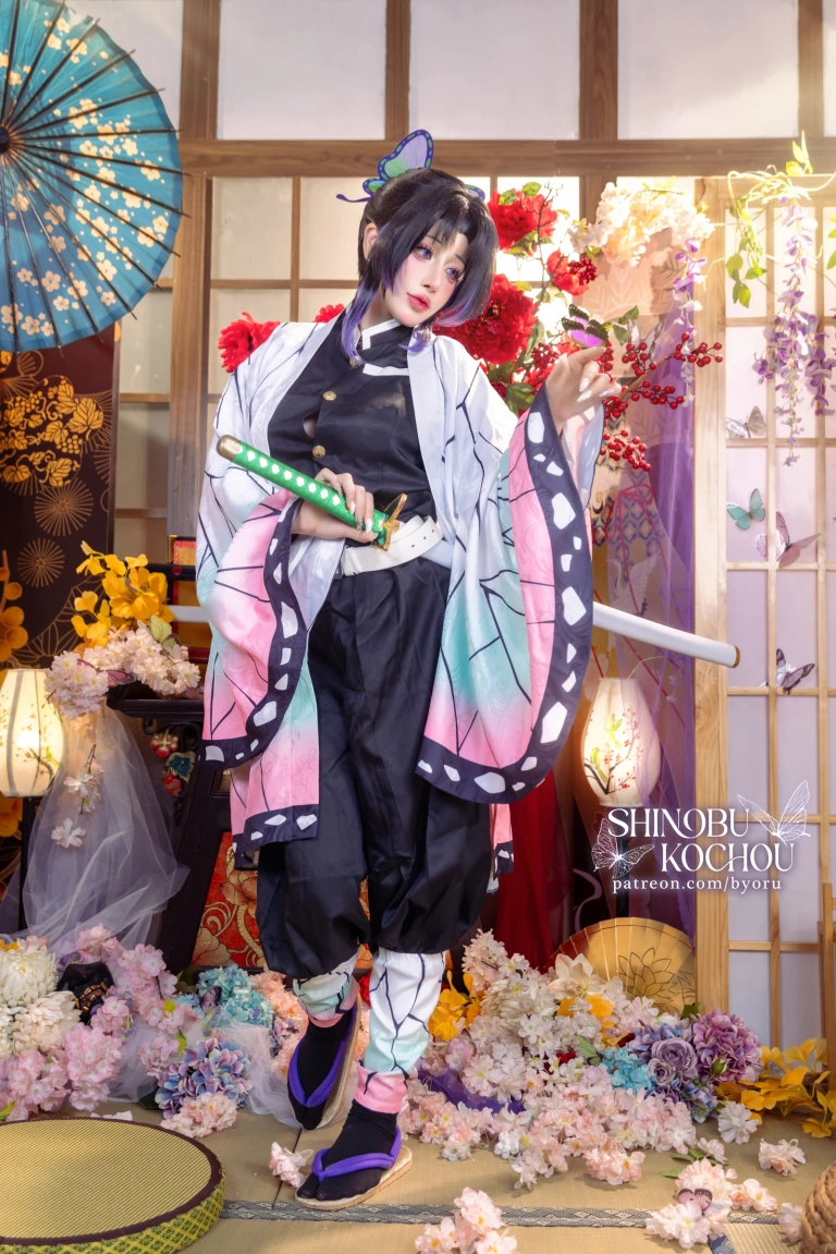 Byoru《Shinobu Demon Slayer》写真图集 75P+27V｜在线预览与图包下载