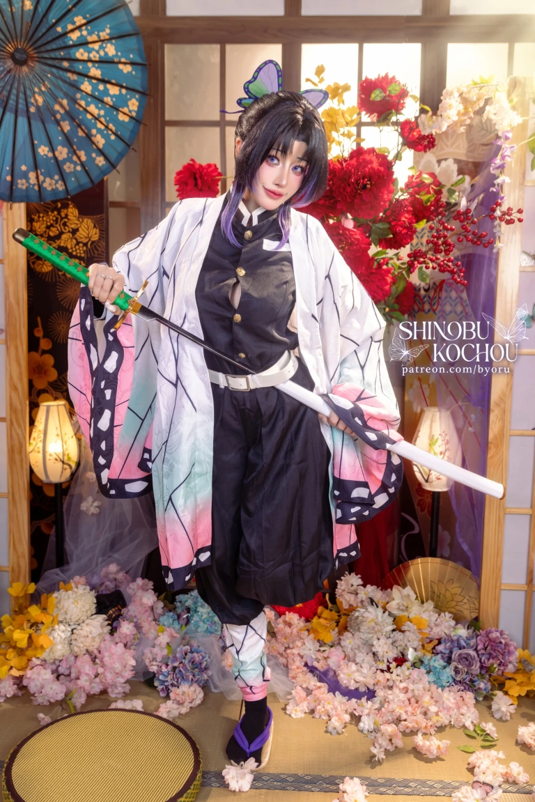 Byoru《Shinobu Demon Slayer》写真图集 75P+27V｜在线预览与图包下载