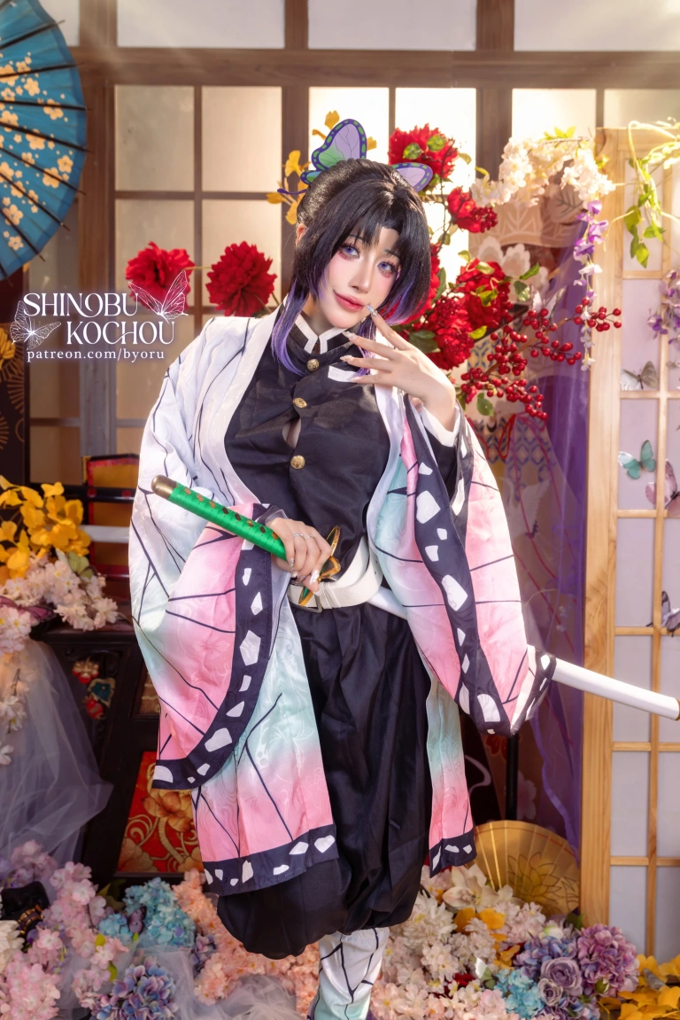 Byoru《Shinobu Demon Slayer》写真图集 75P+27V｜在线预览与图包下载