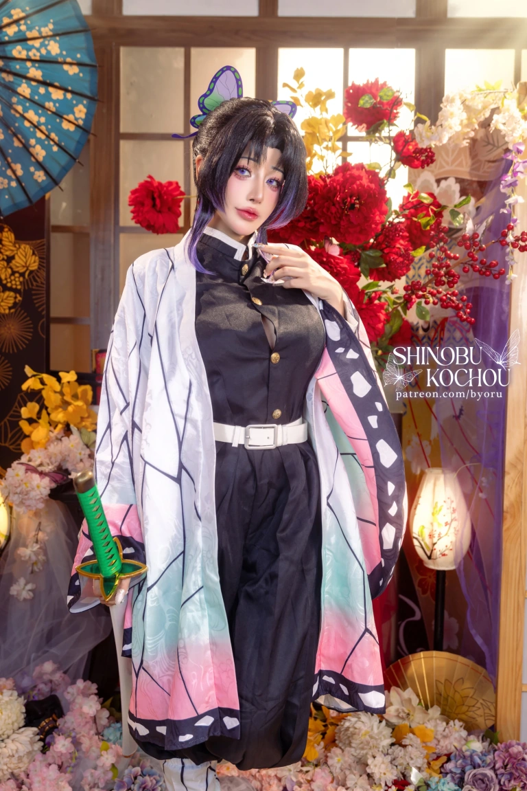 Byoru《Shinobu Demon Slayer》写真图集 75P+27V｜在线预览与图包下载
