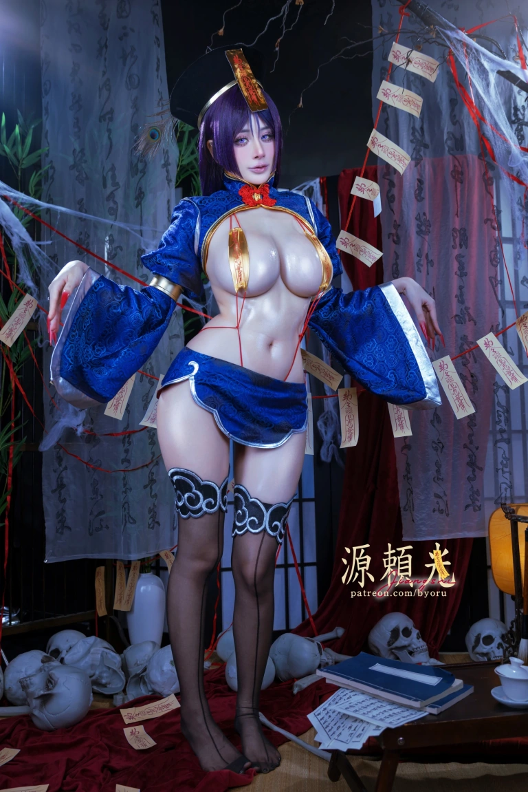 Byoru《Raikou Jiangshi》写真图集 63P+20V｜在线预览与图包下载