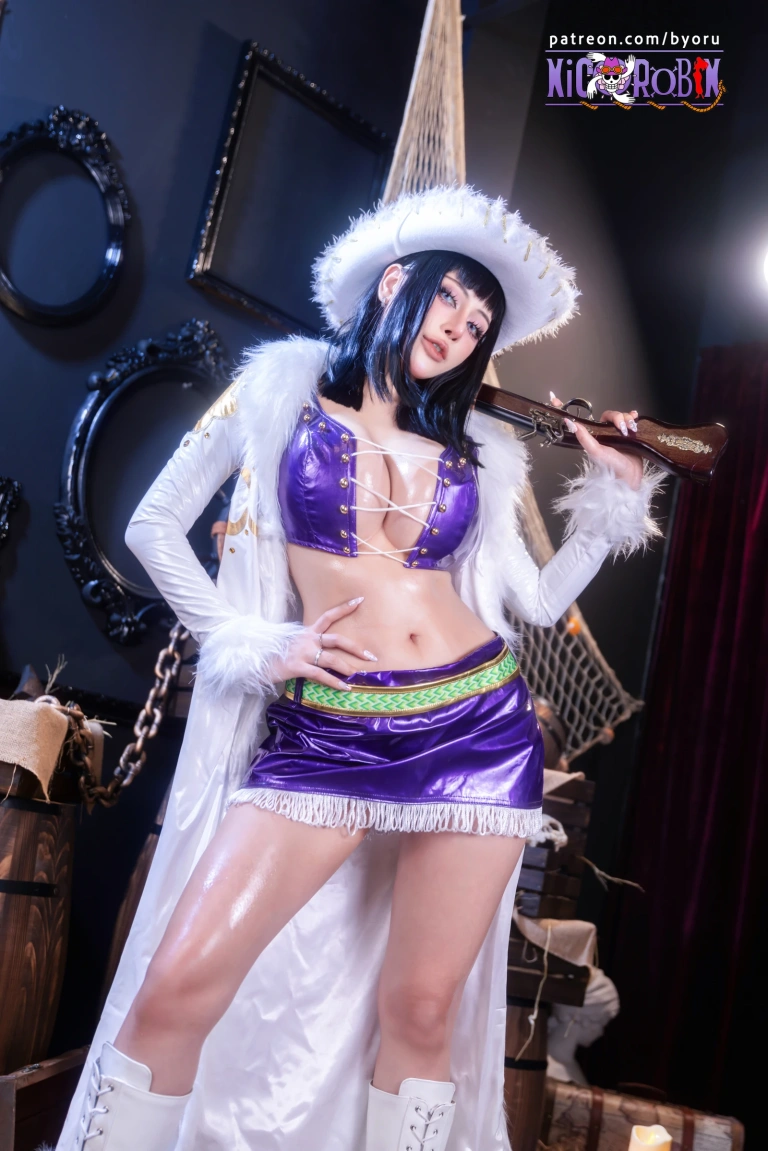 Byoru《Nico Robin – One Piece》写真图集 83P+30V｜在线预览与图包下载