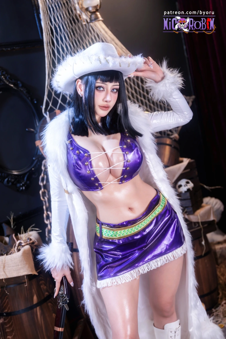 Byoru《Nico Robin – One Piece》写真图集 83P+30V｜在线预览与图包下载