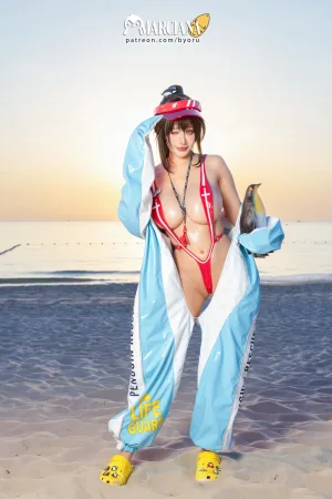 Byoru《NIKKE Marciana Marine Study》写真图集 69P+23V｜在线预览与图包下载