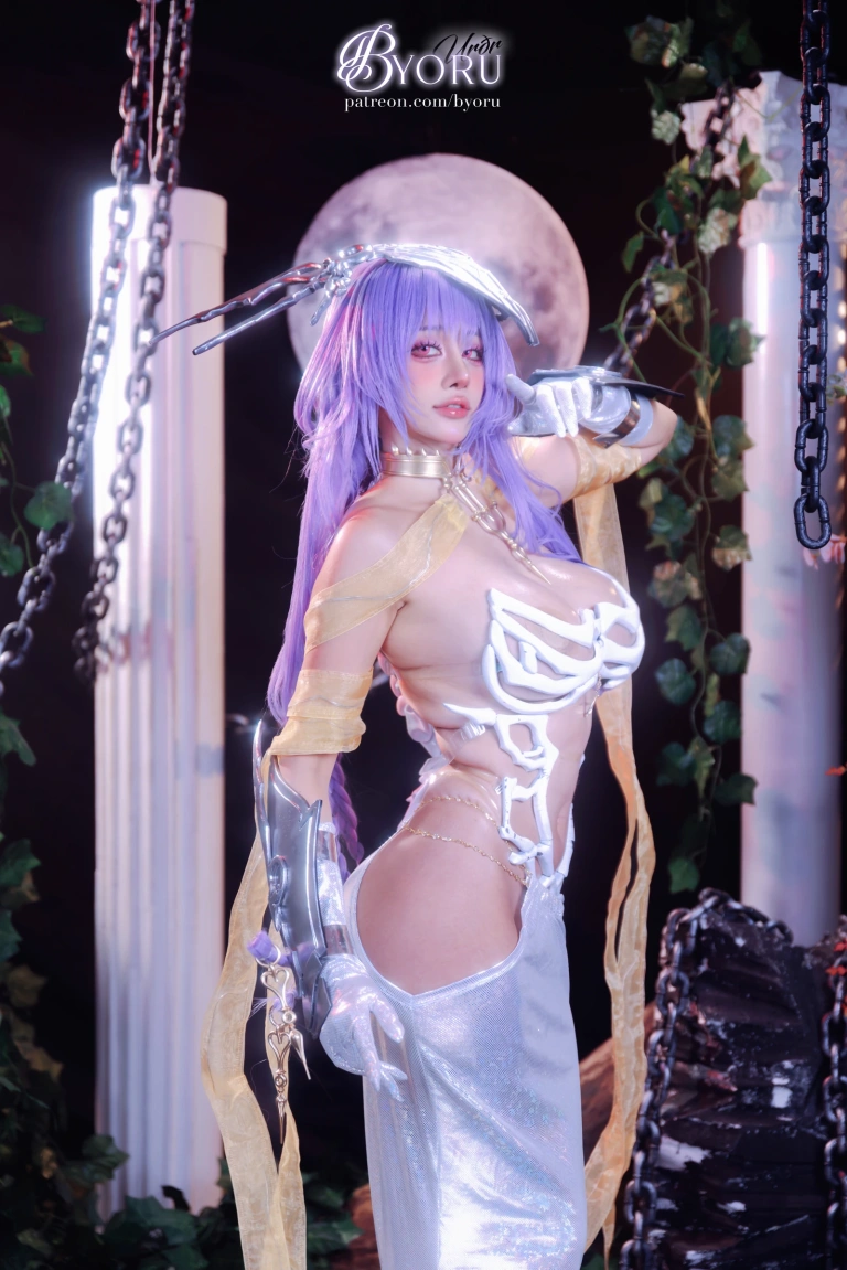 Byoru《Urd 《Archer of The End》 【Fate Grand Order】》写真图集 76P+27V｜在线预览与图包下载