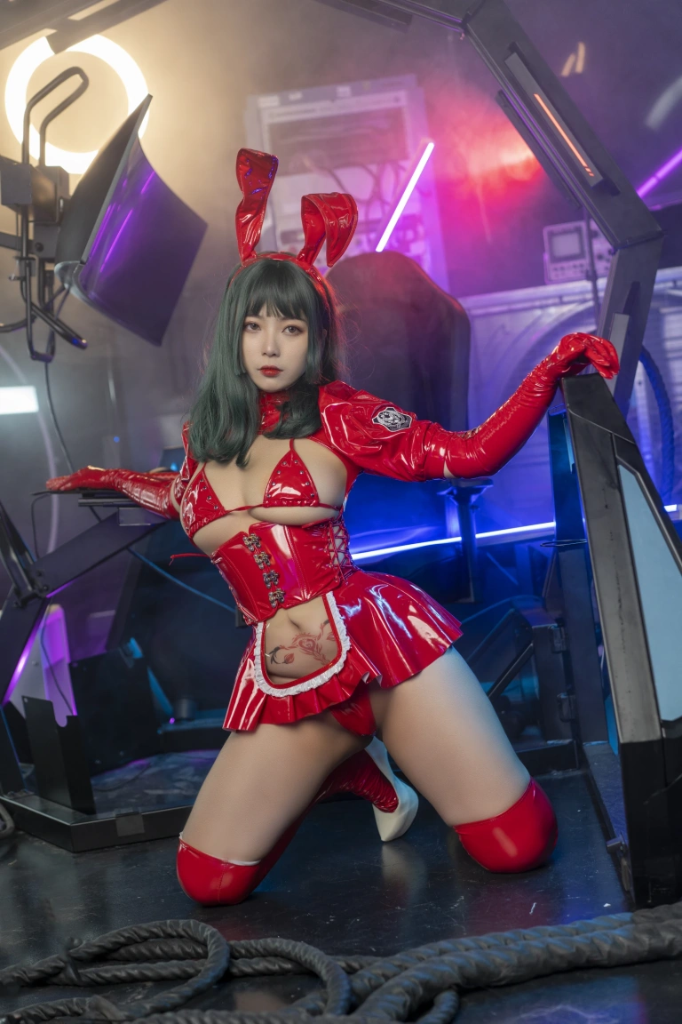 珟_珏Dita《暗黑兔女郎》写真图集 40P｜在线预览与图包下载