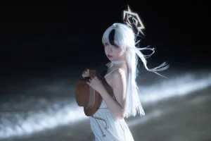 纸悦Etsu_ko《加代子白裙》写真图集 20P｜在线预览与图包下载