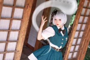 花柒Hana《魂魄妖梦cos夏版》写真图集 15P｜在线预览与图包下载