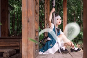花柒Hana《魂魄妖梦cos夏版》写真图集 15P｜在线预览与图包下载
