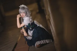 花柒Hana《星雨咲夜女仆》写真图集 9P｜在线预览与图包下载