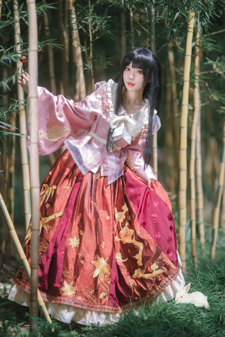 花柒Hana《蓬莱山辉夜》写真图集 11P｜在线预览与图包下载