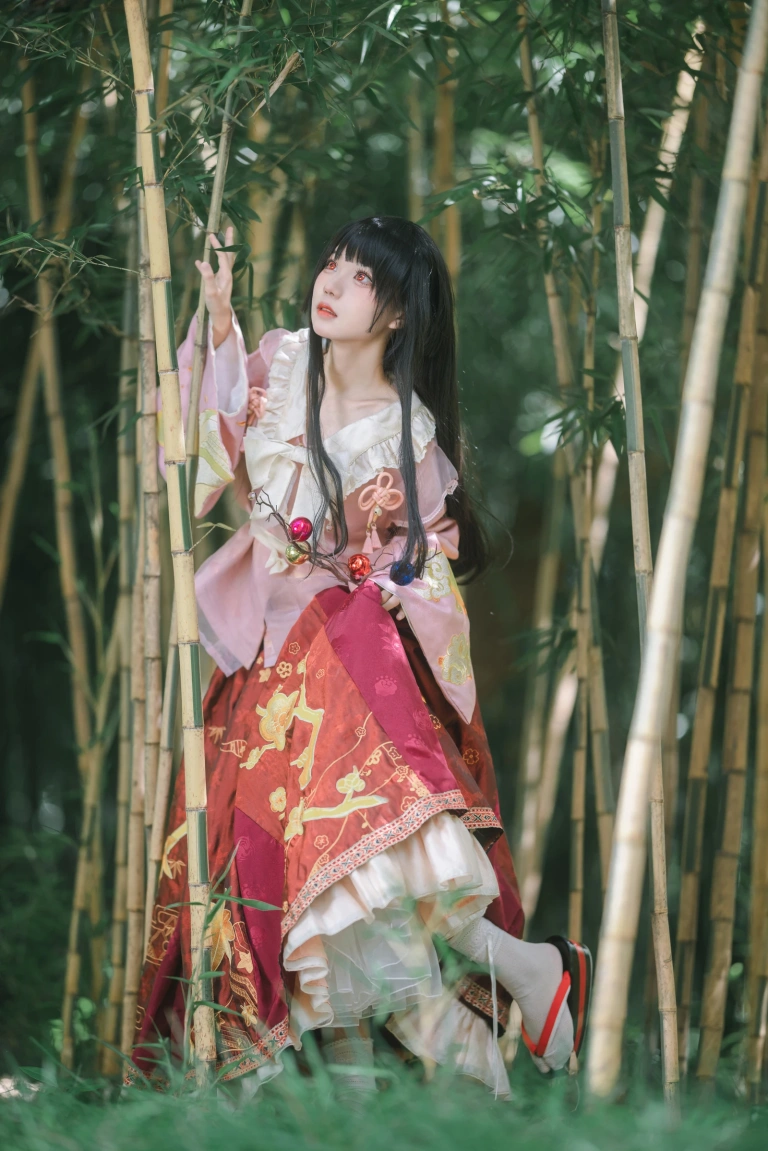 花柒Hana《蓬莱山辉夜》写真图集 11P｜在线预览与图包下载