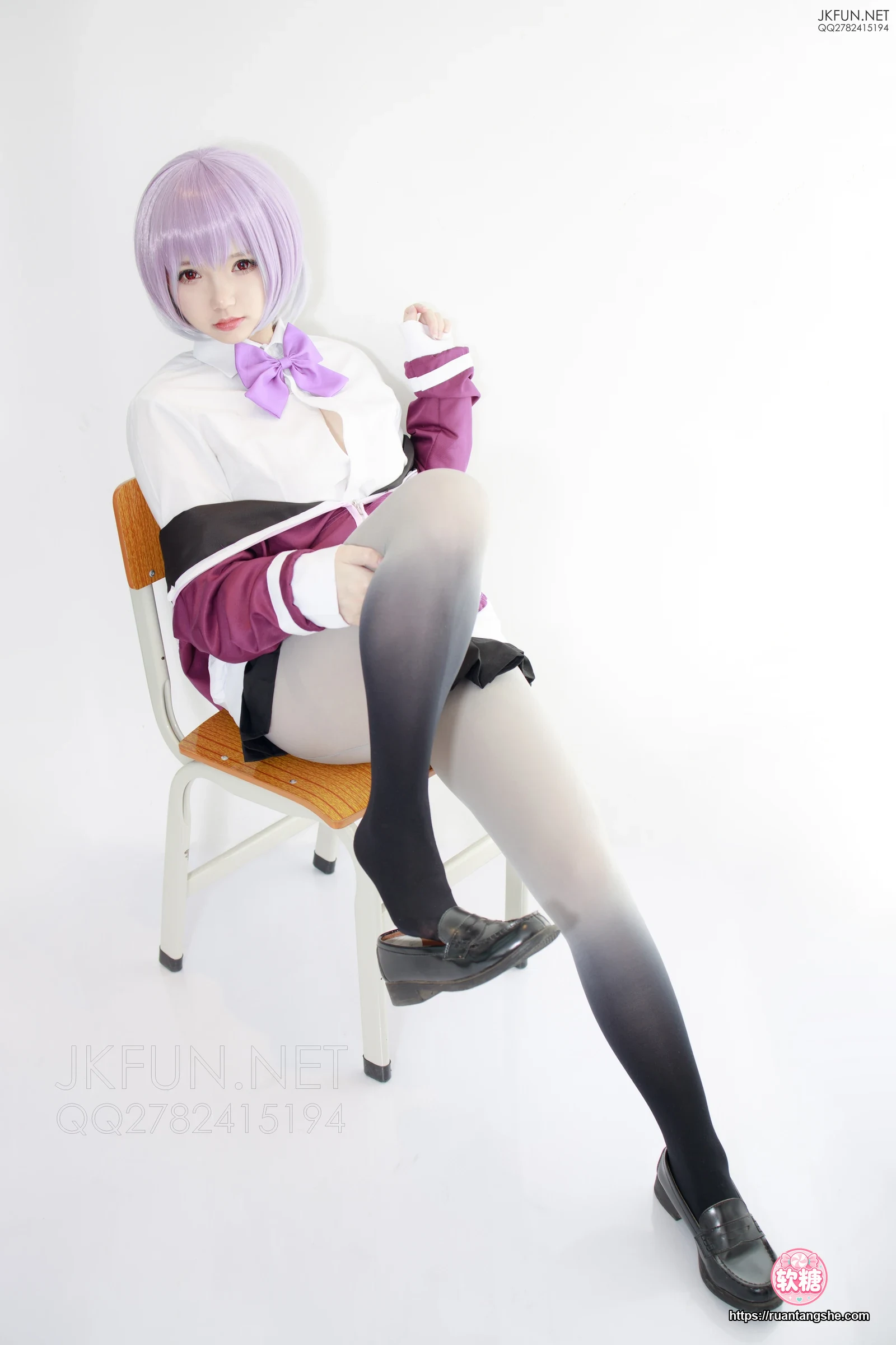 森萝财团 JKFUN-004 《新条茜》 雪晴