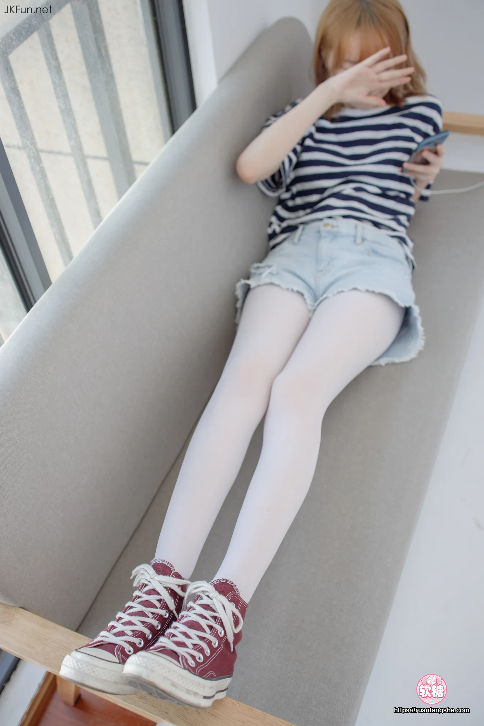 森萝财团 JKFUN-020 80D白丝 Aika