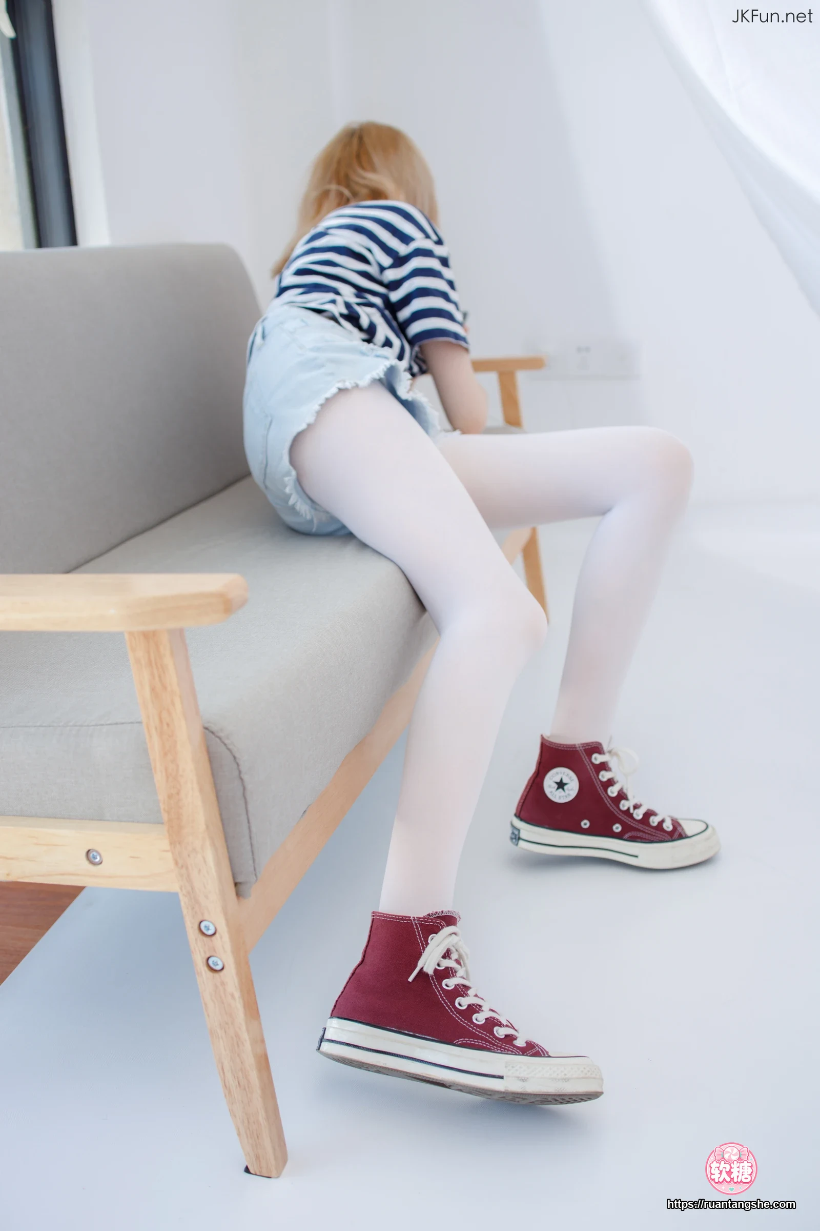 森萝财团 JKFUN-020 80D白丝 Aika