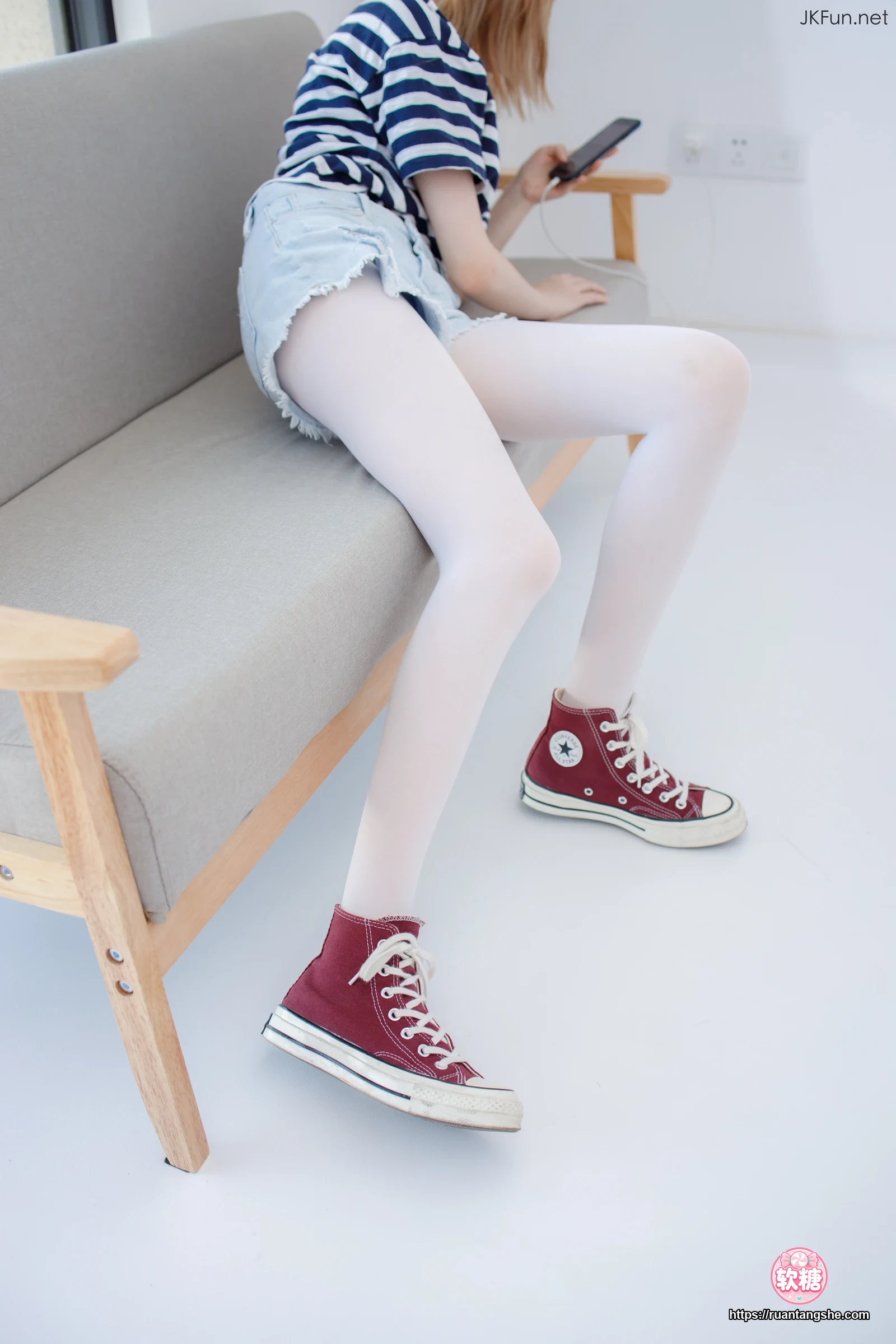 森萝财团 JKFUN-020 80D白丝 Aika