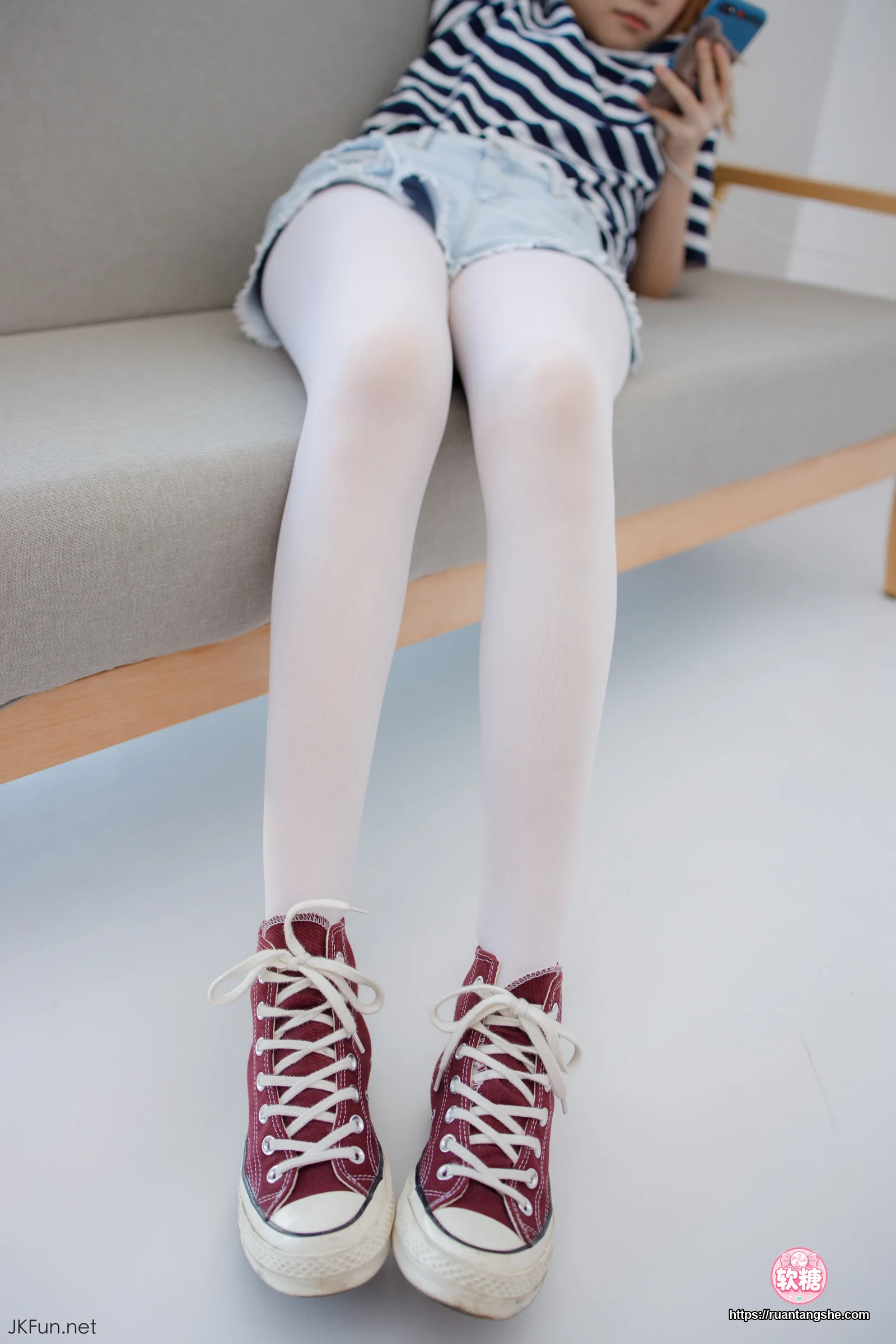 森萝财团 JKFUN-020 80D白丝 Aika