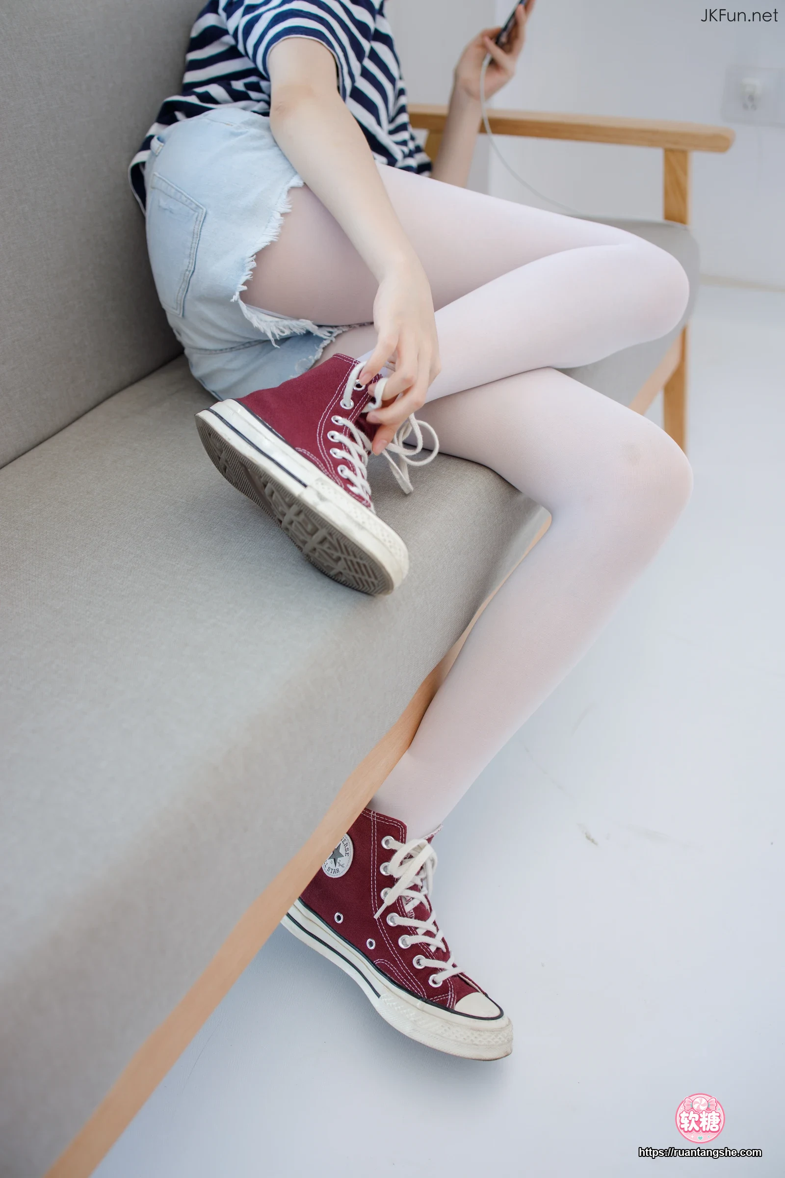 森萝财团 JKFUN-020 80D白丝 Aika