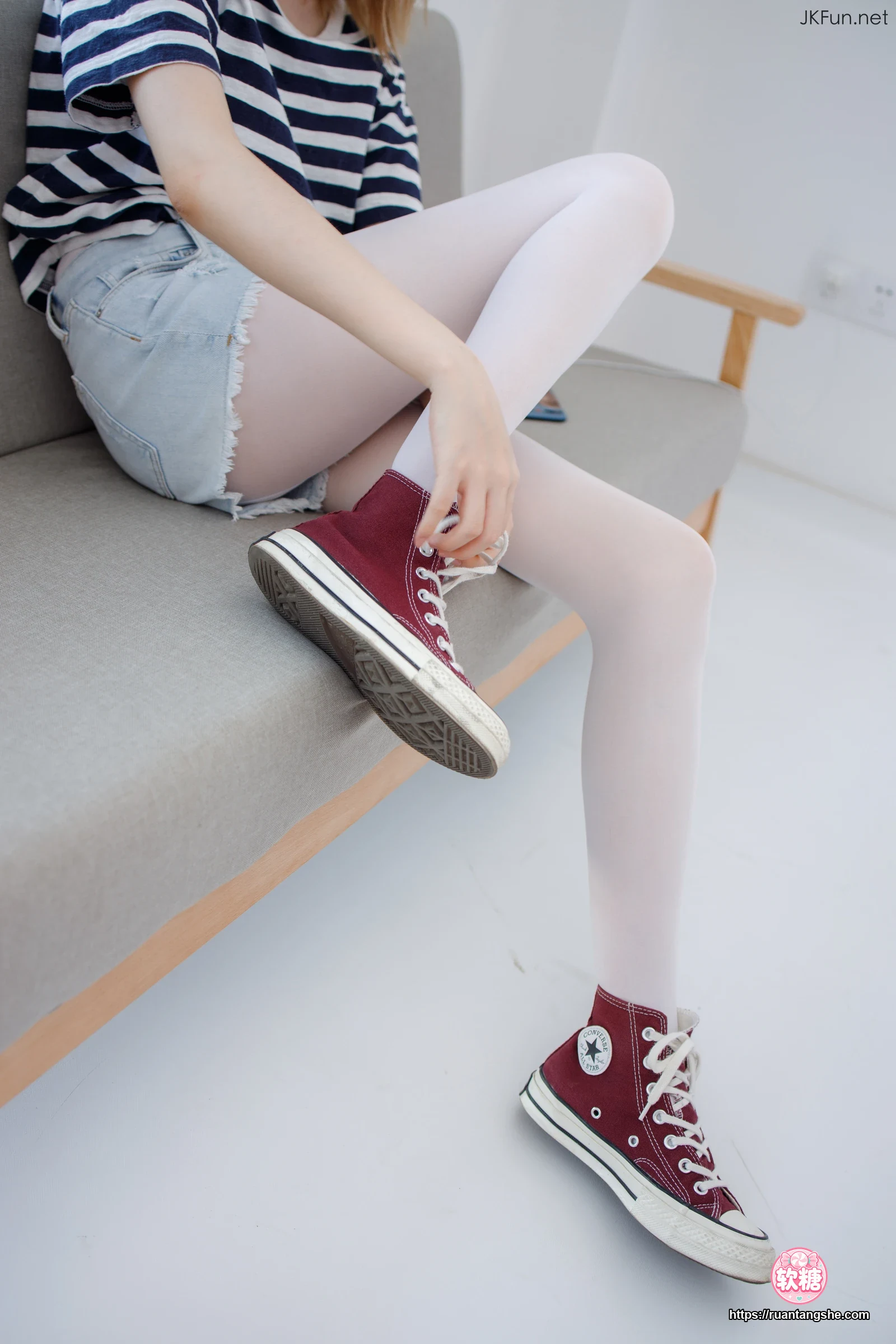 森萝财团 JKFUN-020 80D白丝 Aika