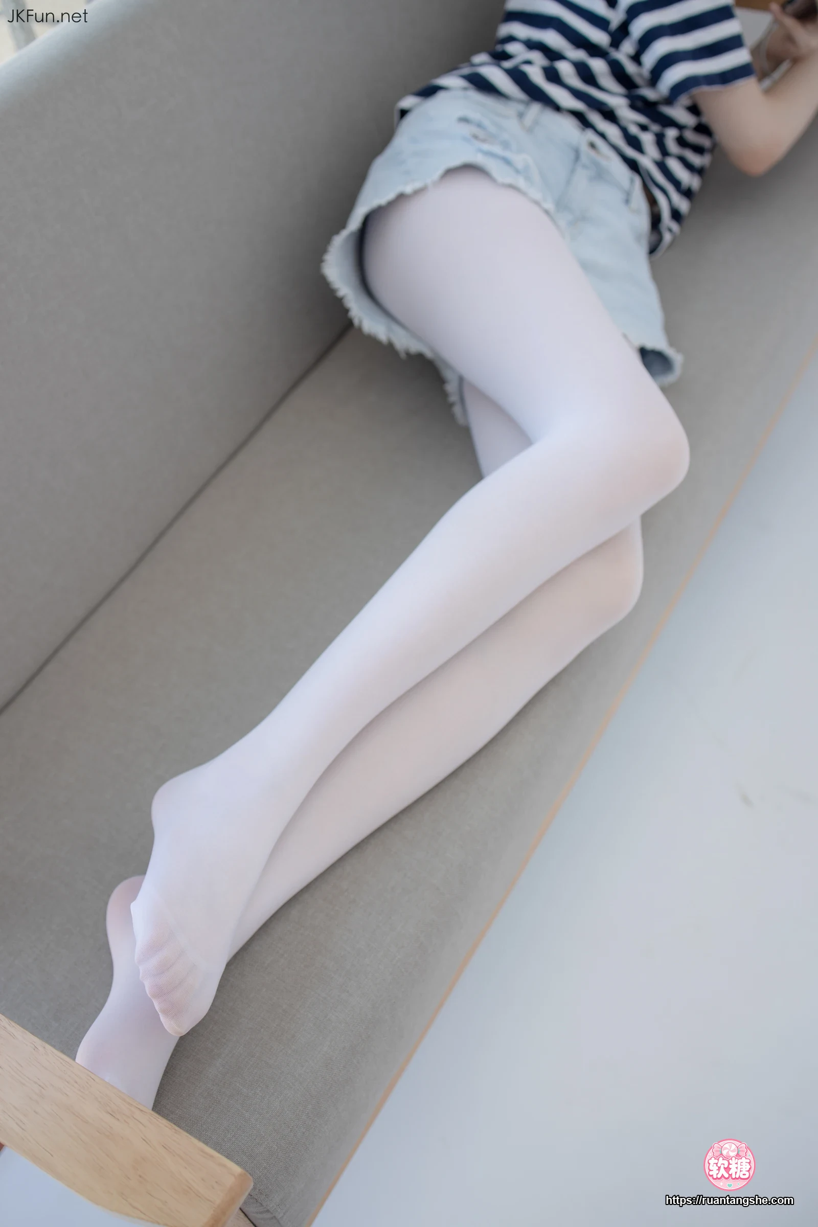 森萝财团 JKFUN-020 80D白丝 Aika