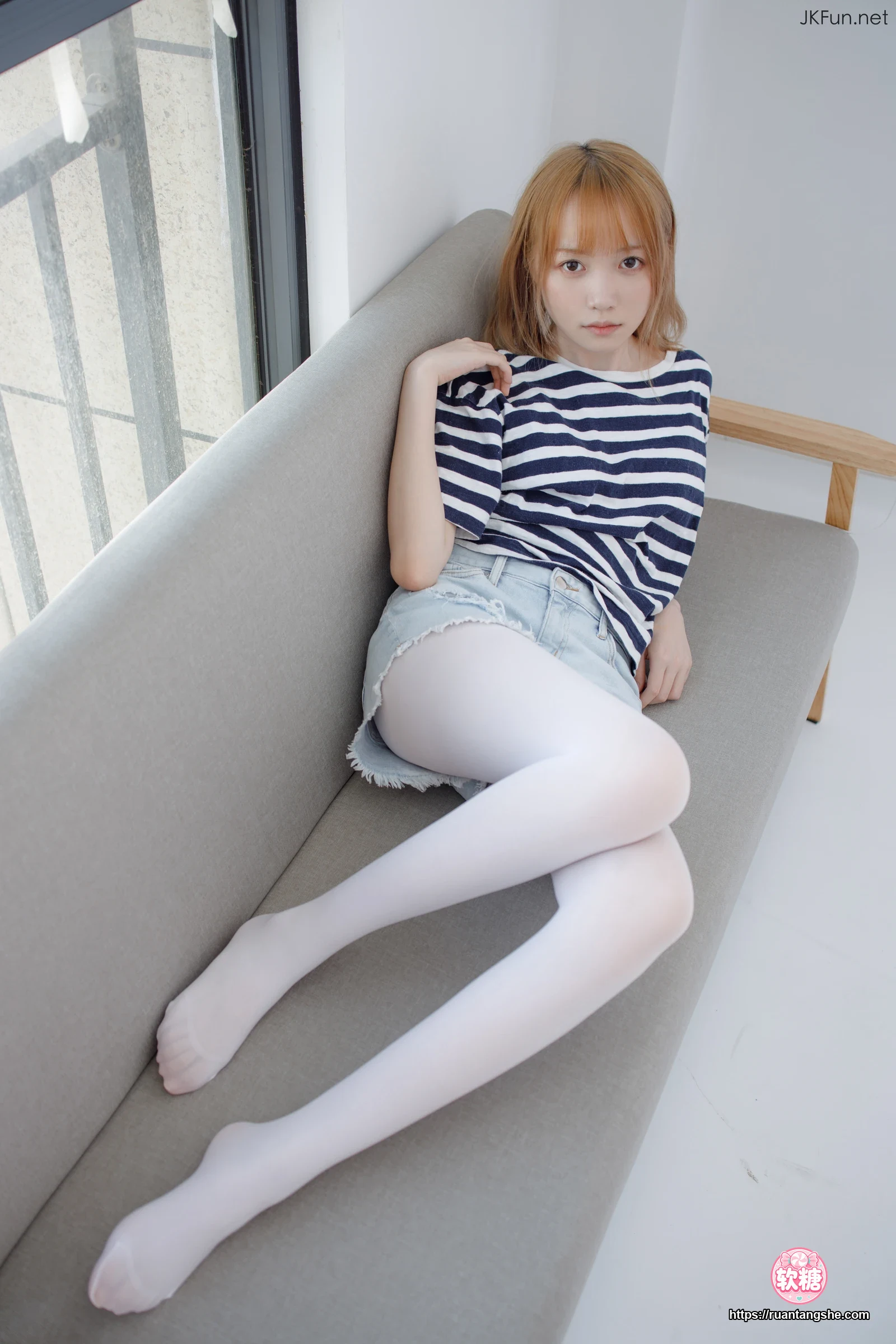 森萝财团 JKFUN-020 80D白丝 Aika