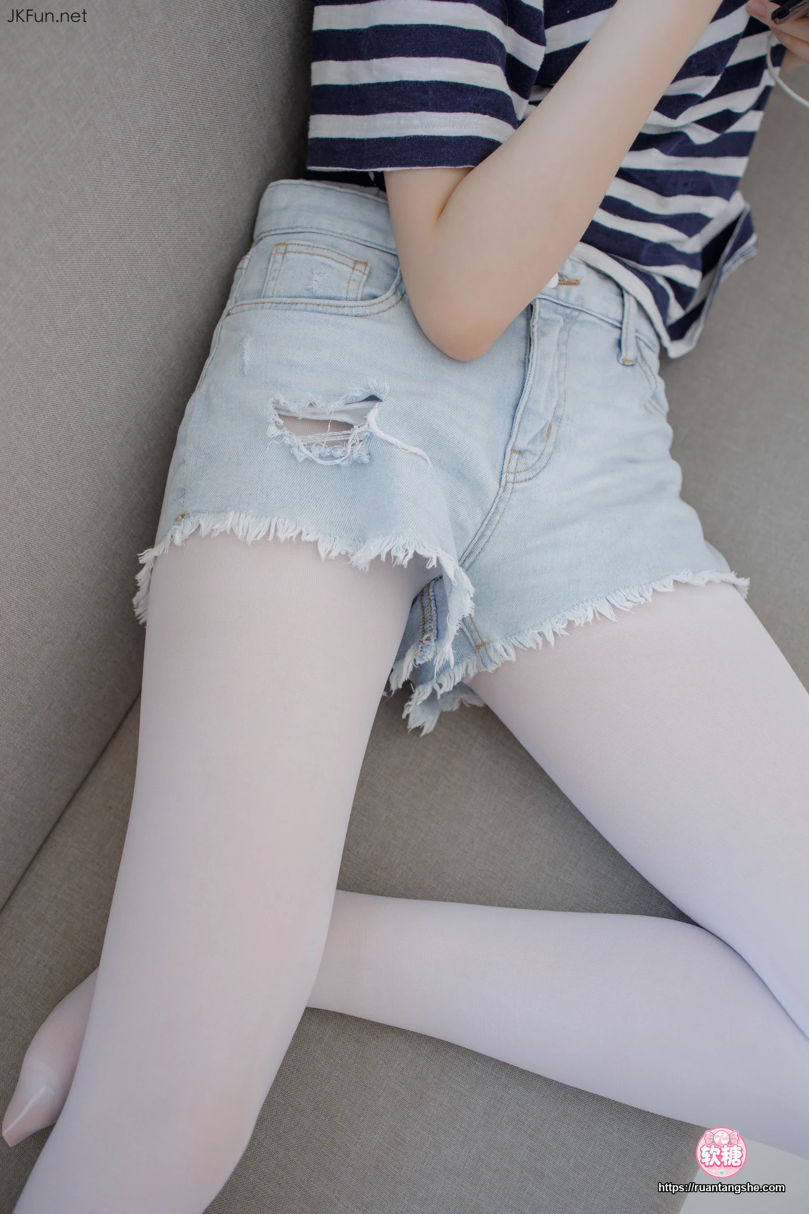 森萝财团 JKFUN-020 80D白丝 Aika