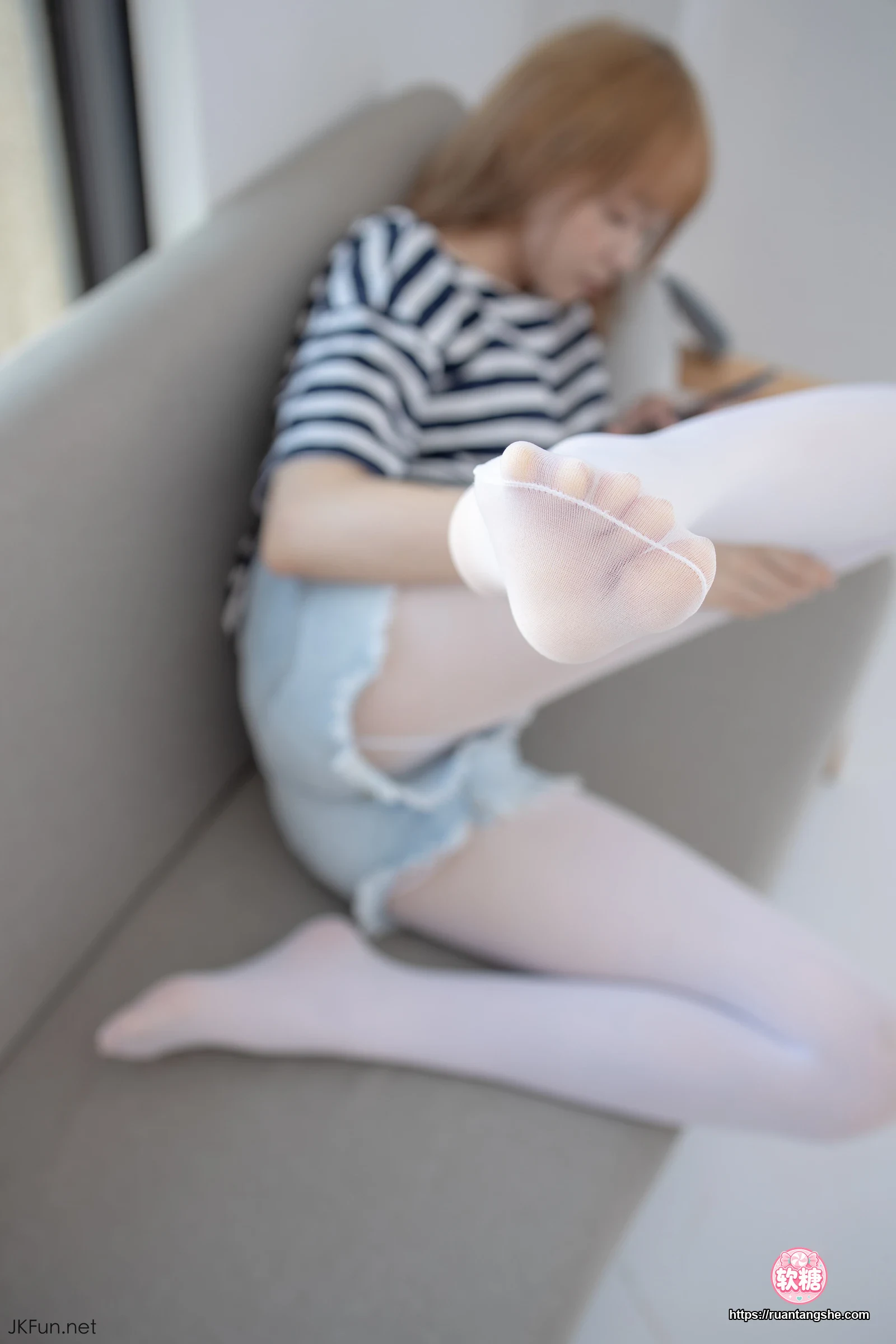 森萝财团 JKFUN-020 80D白丝 Aika