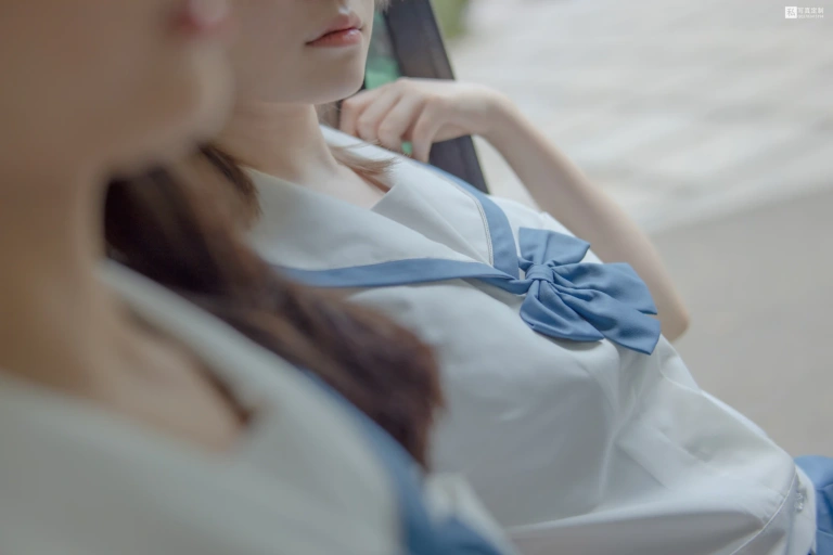 森萝财团《JKFUN-025 《两女一ZOO》 80D白丝过膝袜 默陌&Aika》写真图集 93P｜在线预览与图包下载