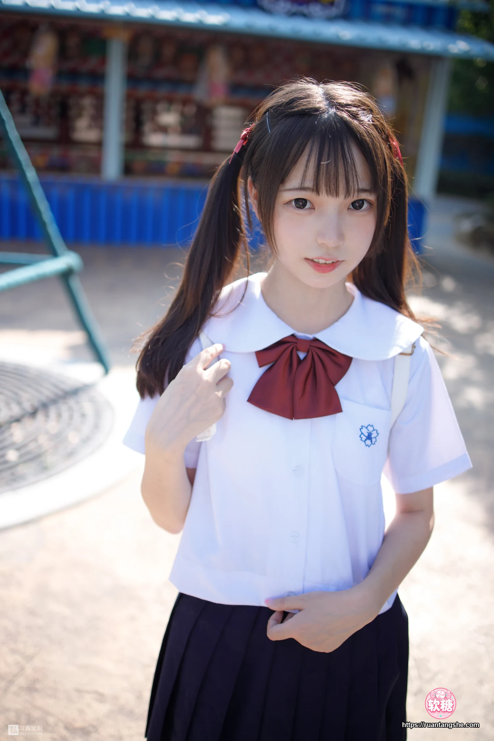 森萝财团 JKFUN-026 《雪糕游乐园》 15D白丝 默陌
