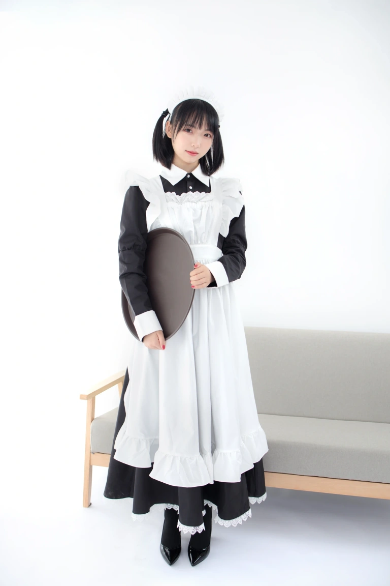 森萝财团《JKFUN-029 《卉女仆》 踩物 80D黑丝》写真图集 67P+1V｜在线预览与图包下载