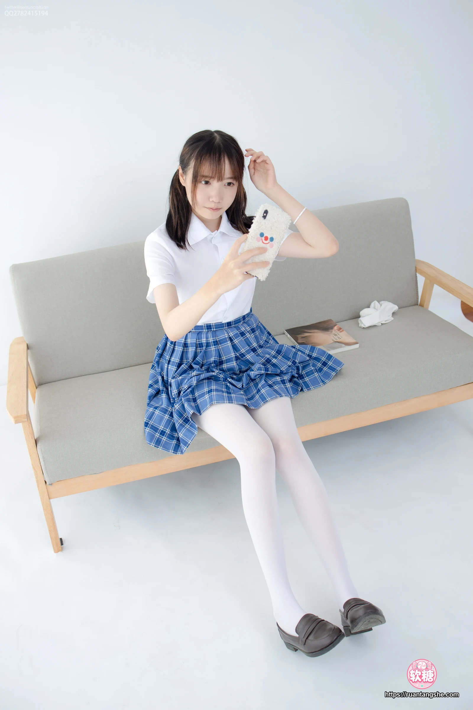 森萝财团 JKFUN-045 《百圆定制1-2》 80D白丝 Aika