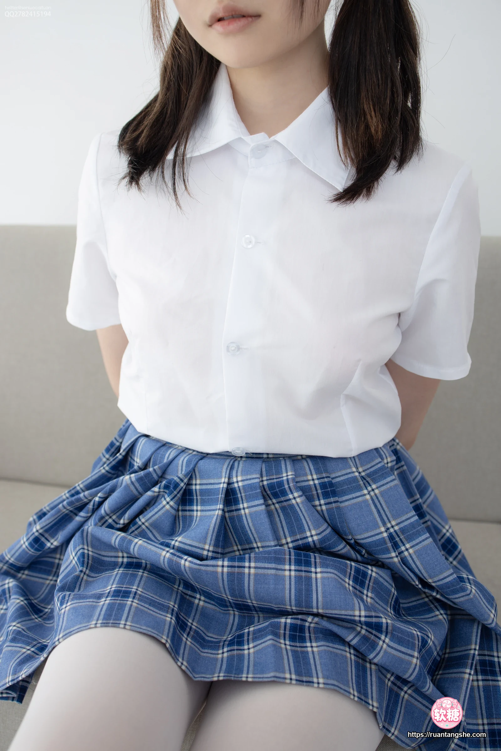 森萝财团 JKFUN-045 《百圆定制1-2》 80D白丝 Aika