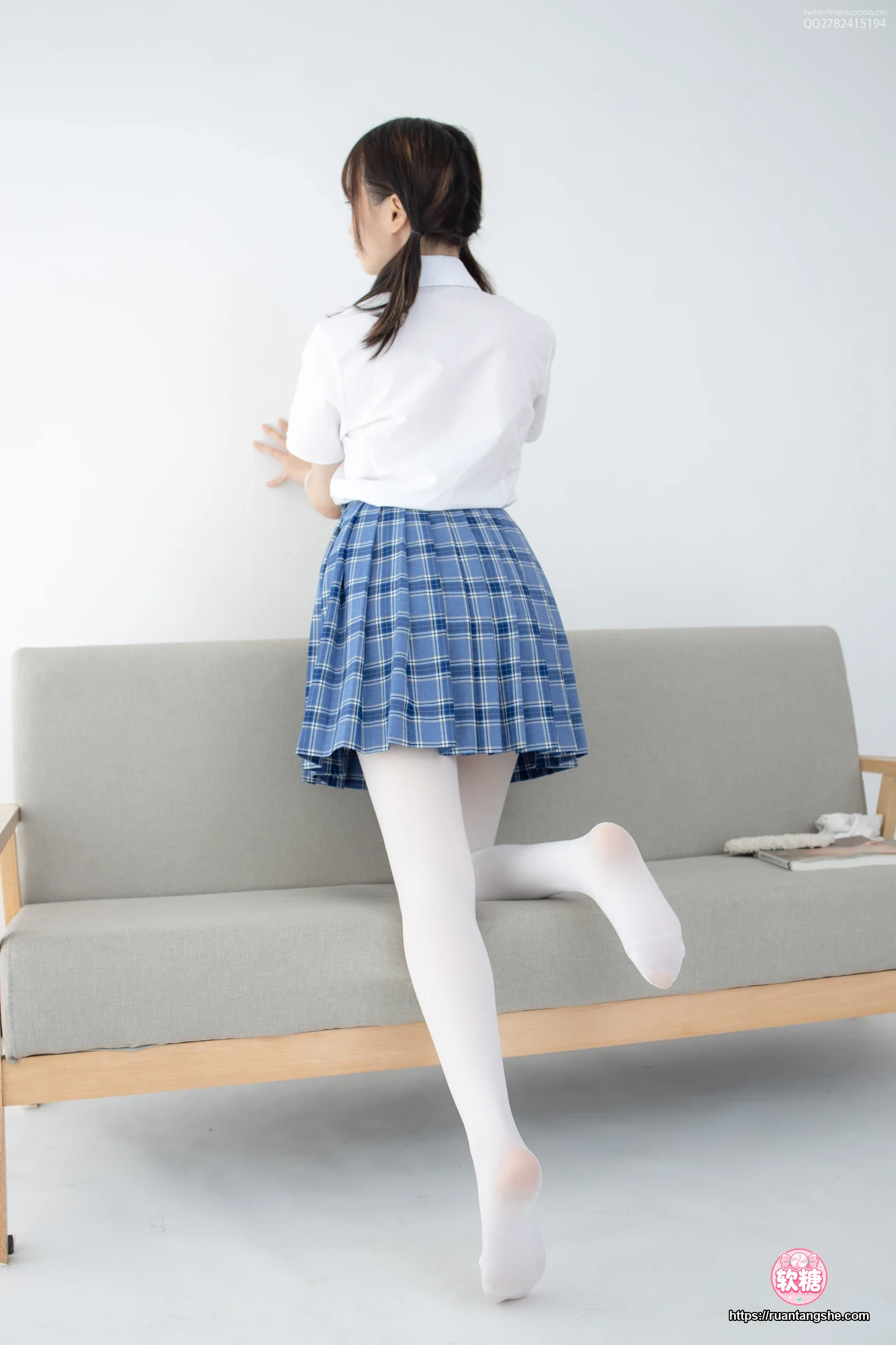 森萝财团 JKFUN-045 《百圆定制1-2》 80D白丝 Aika