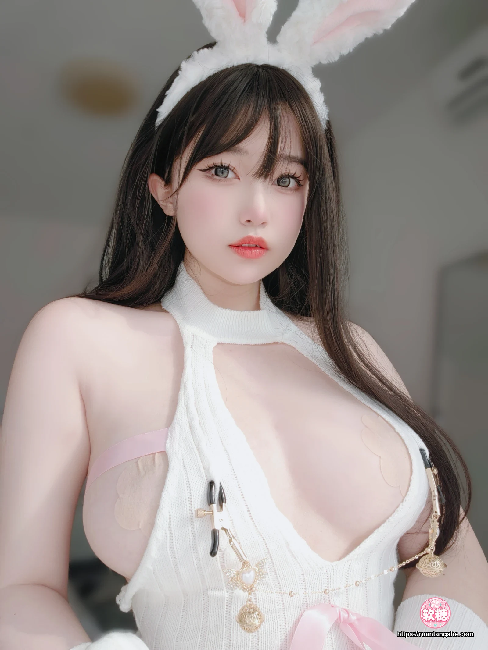 女主K 女主K NO.019 - 白丝兔女郎