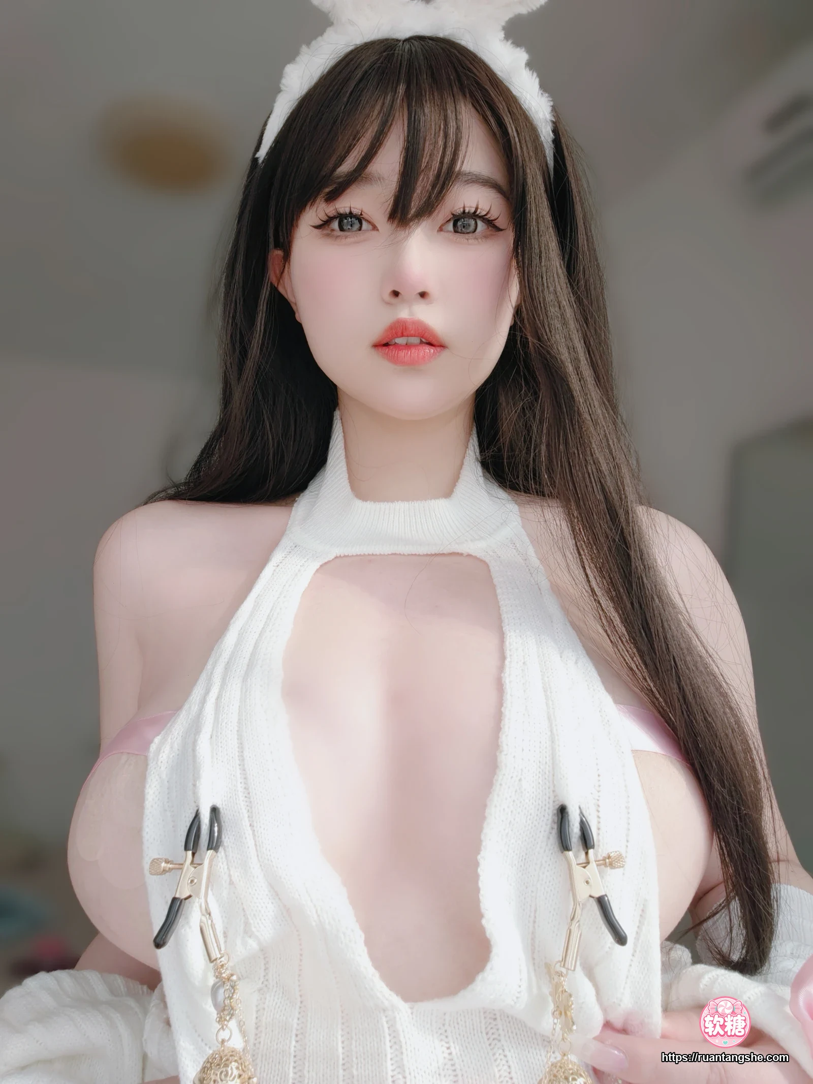 女主K 女主K NO.019 - 白丝兔女郎