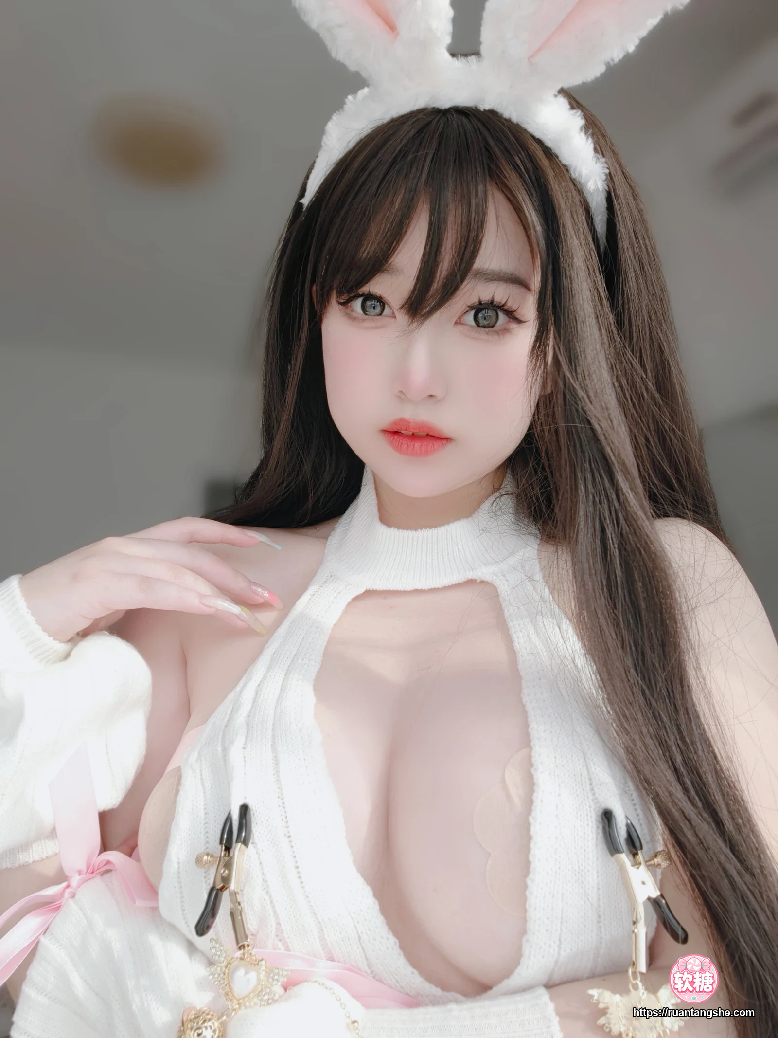 女主K 女主K NO.019 - 白丝兔女郎
