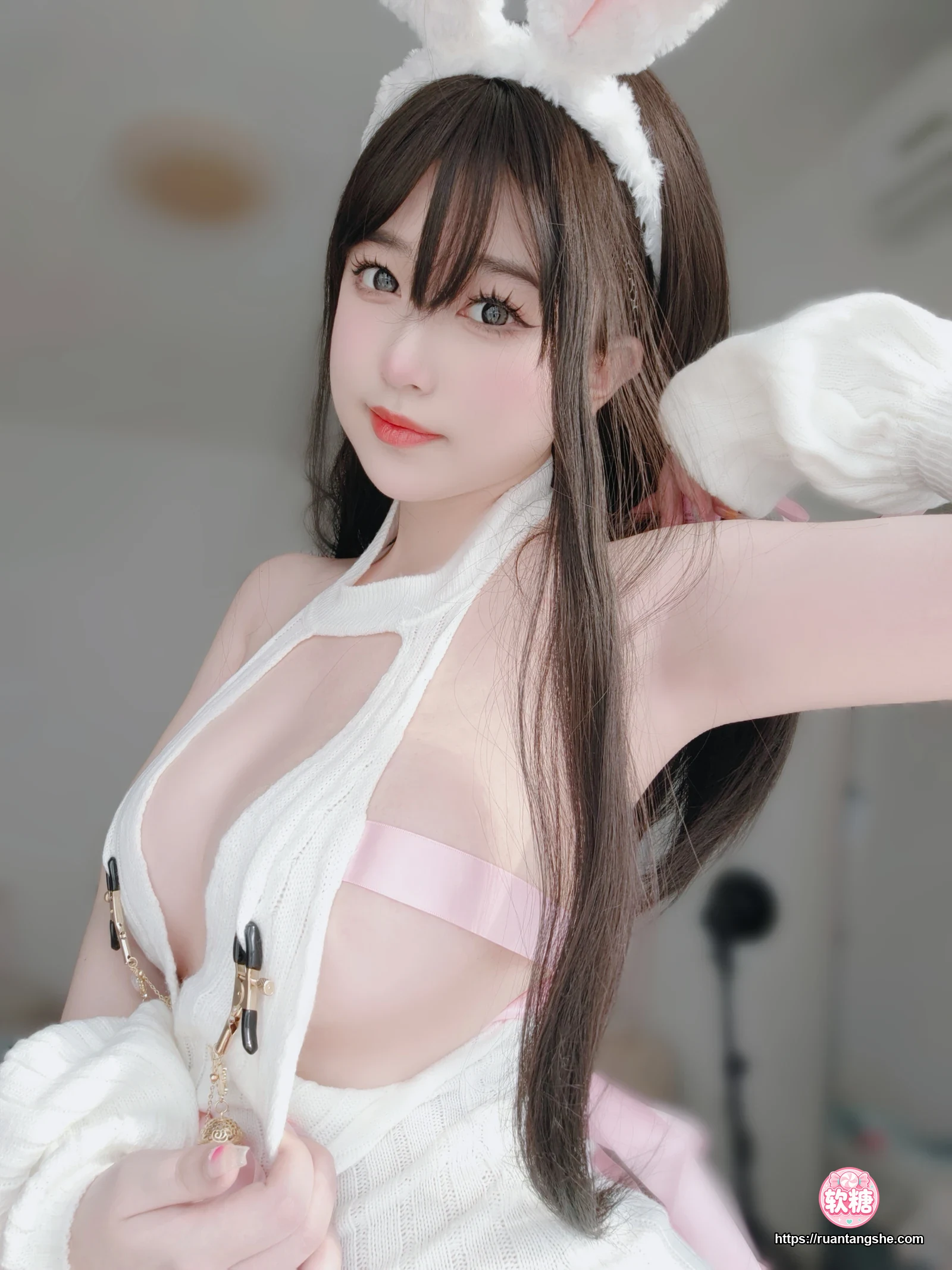女主K 女主K NO.019 - 白丝兔女郎