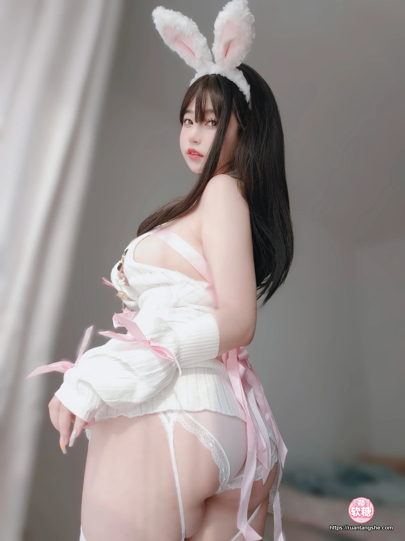 女主K 女主K NO.019 - 白丝兔女郎