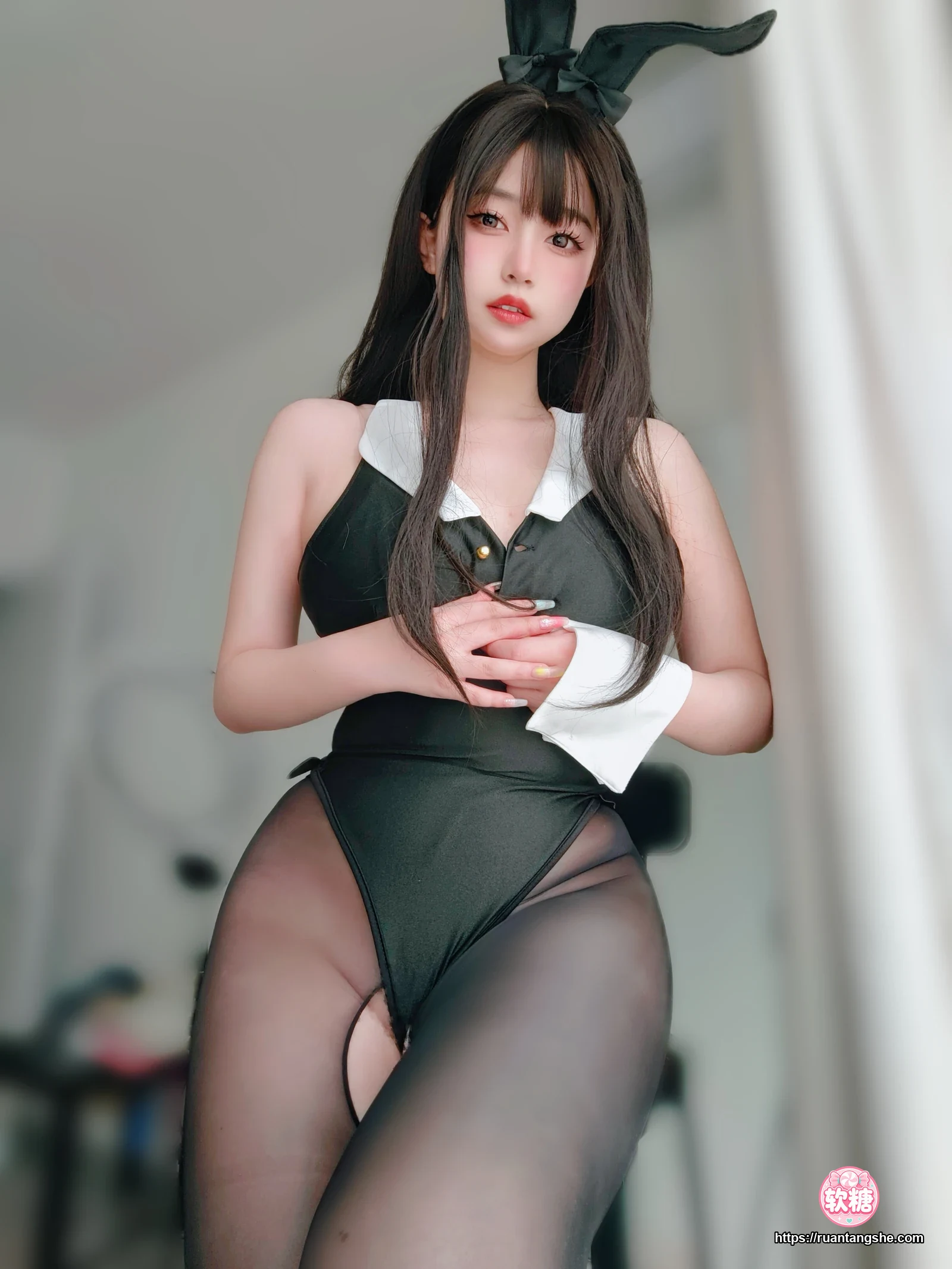 女主K 女主K NO.020 - 黑丝兔女郎