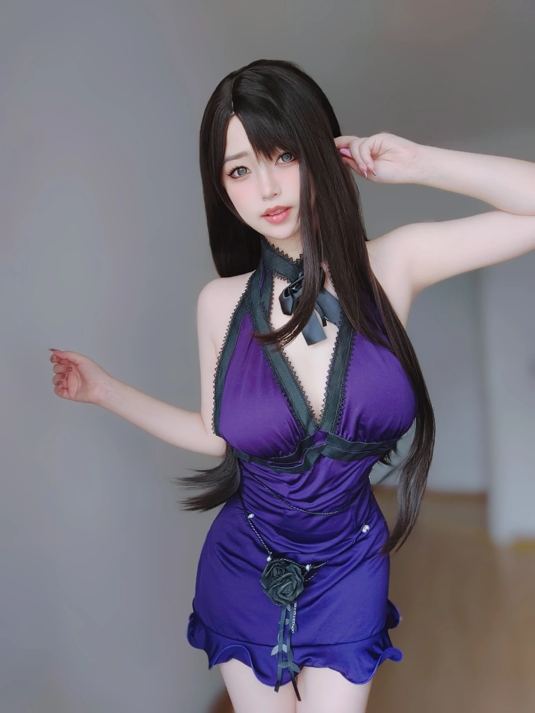 女主K《蒂法》写真图集 89P｜在线预览与图包下载