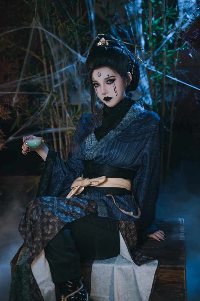 阿薰kaOri《黑神话·悟空 蜘蛛精四妹》写真图集 128P+16V｜在线预览与图包下载